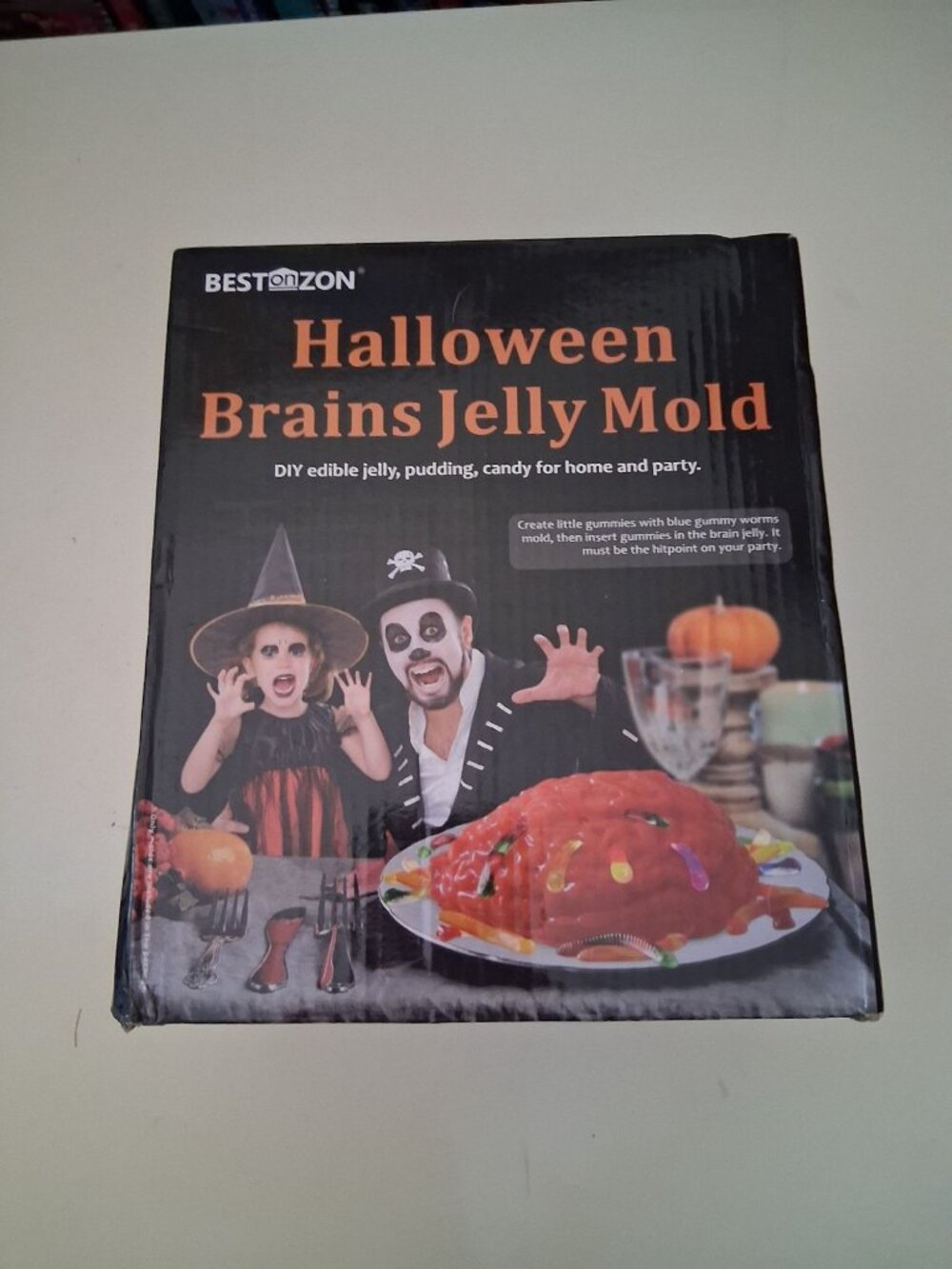 Halloween Brain Jello Mold